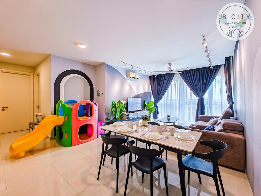 Posezení v ubytování Medini Signature Suites by RR JBcity