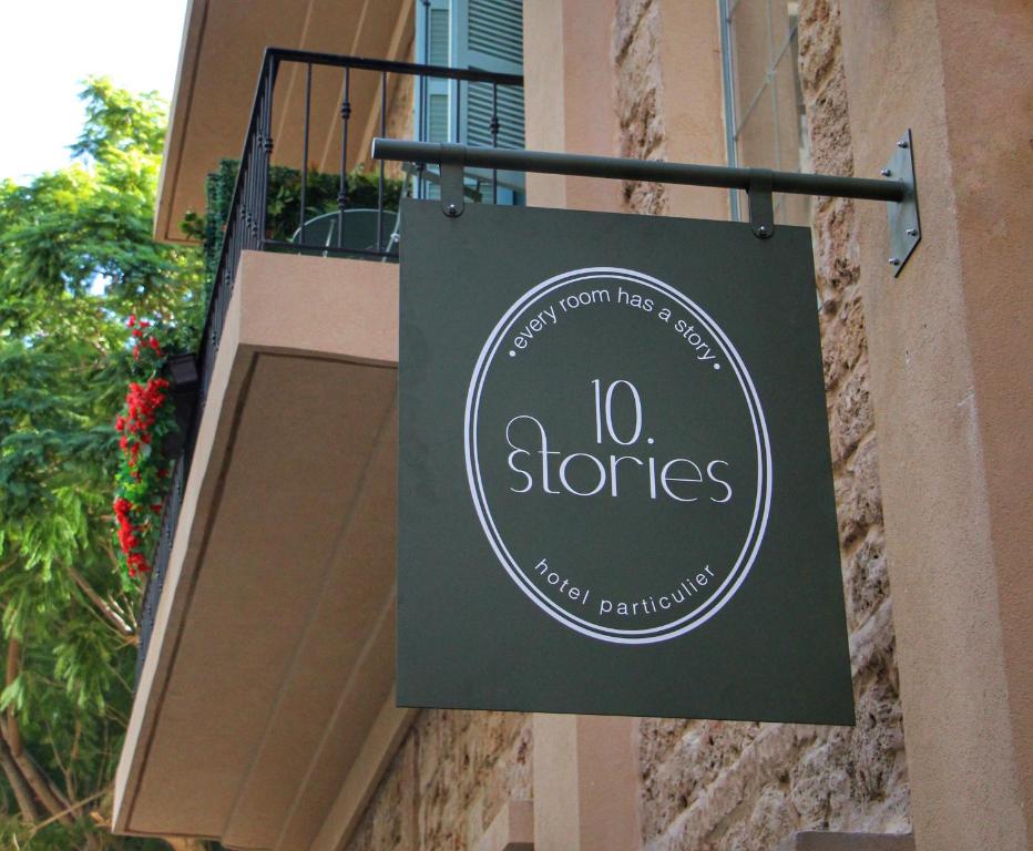 Certifikát, hodnocení, plakát nebo jiný dokument vystavený v ubytování 10 Stories Hotel