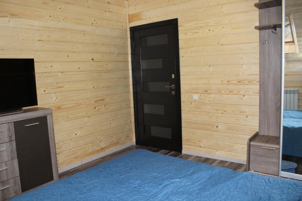 Postel nebo postele na pokoji v ubytování У Інни