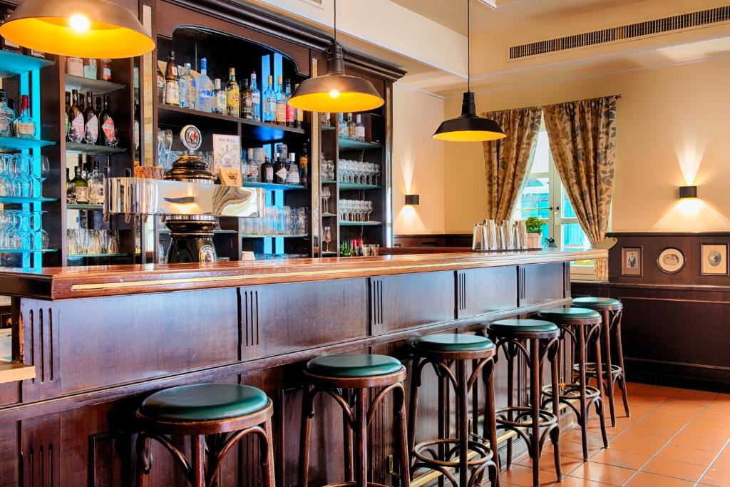 Lounge nebo bar v ubytování Hotel SchreiberHof