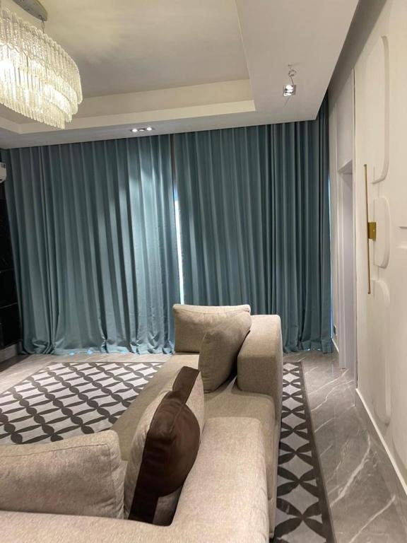 Posezení v ubytování Sujimoto Residences MacDonald