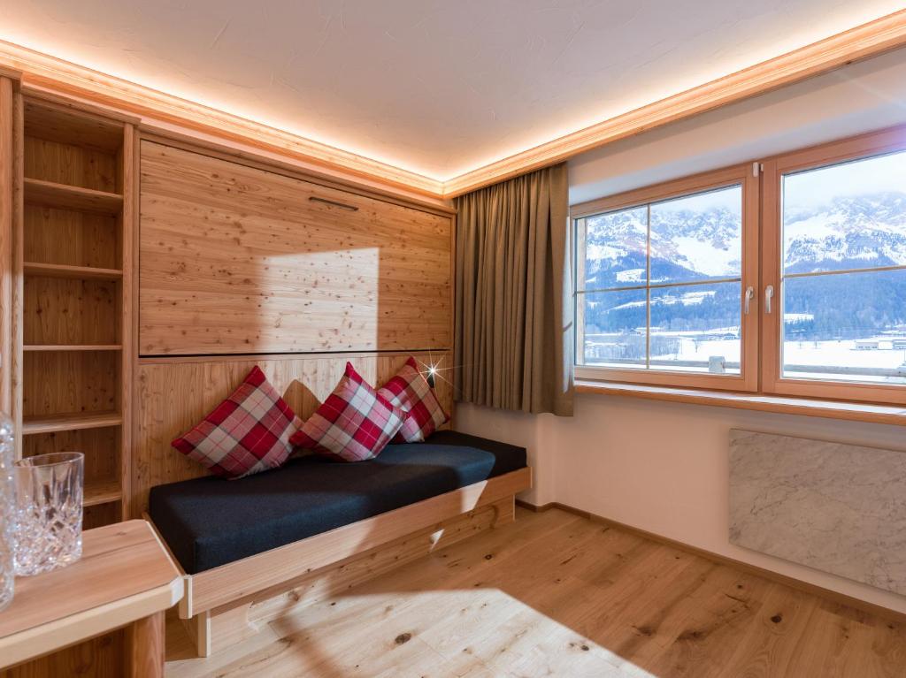 Predel za sedenje v nastanitvi Hotel Ritterhof Ellmau