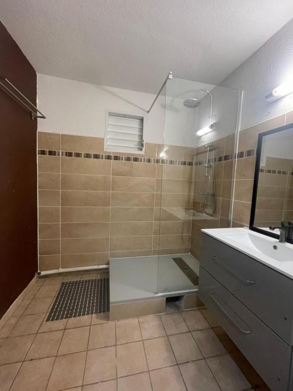Un baño de APPART SPA 20 MIN port croisière et aéroport