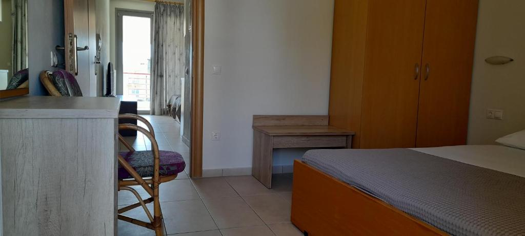 Postel nebo postele na pokoji v ubytování ioli