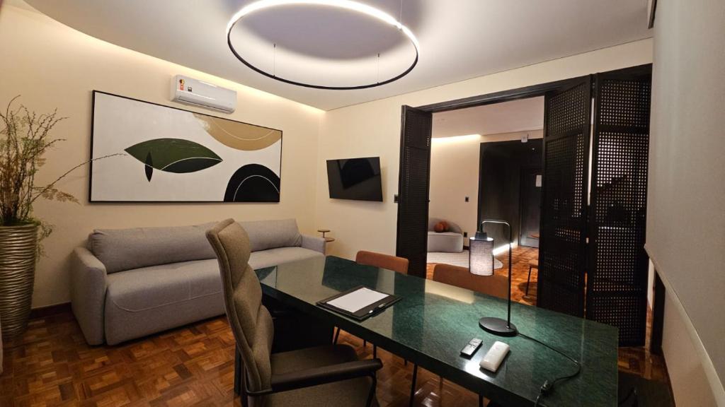 TV a/nebo společenská místnost v ubytování Hotel Glória Resort & Convention