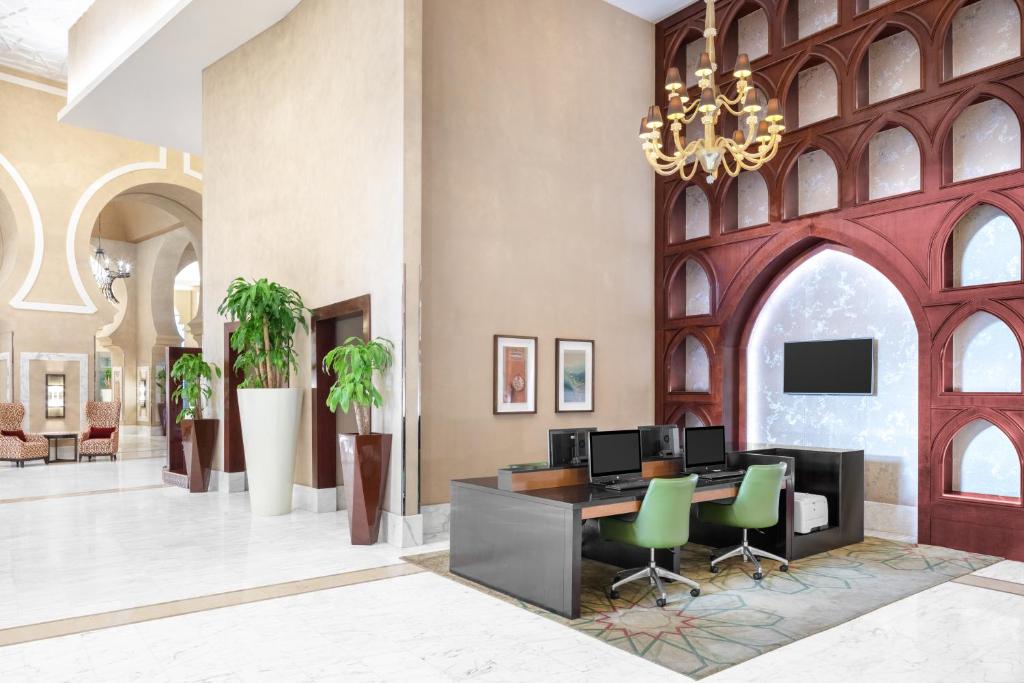 Sjónvarps- og/eða afþreyingartæki á Jabal Omar Marriott Hotel Makkah