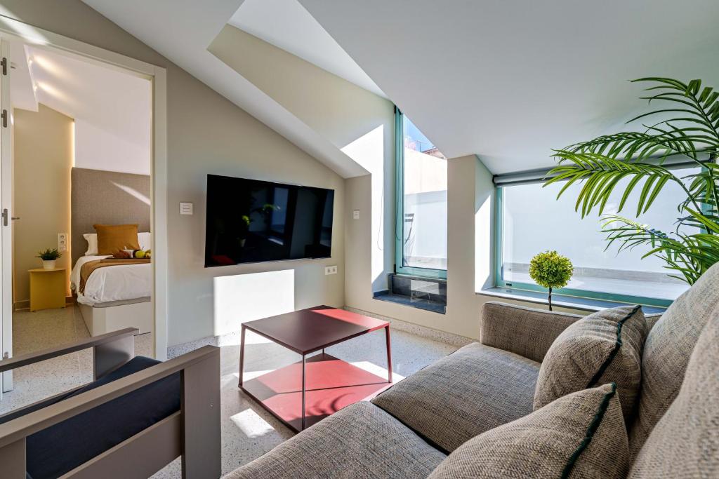 Część wypoczynkowa w obiekcie SUNSET MALAGA - PRIME & DESIGN