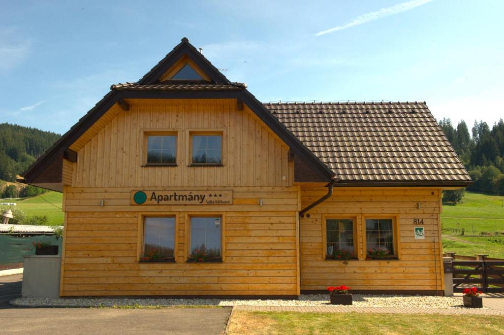 Budova, kde se penzion nachází