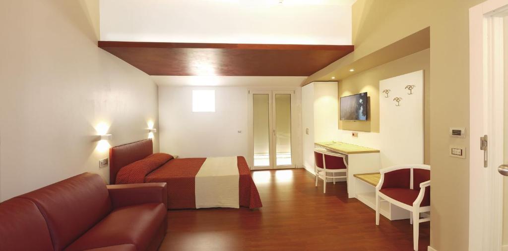Posezení v ubytování Hotel Dal Ponte