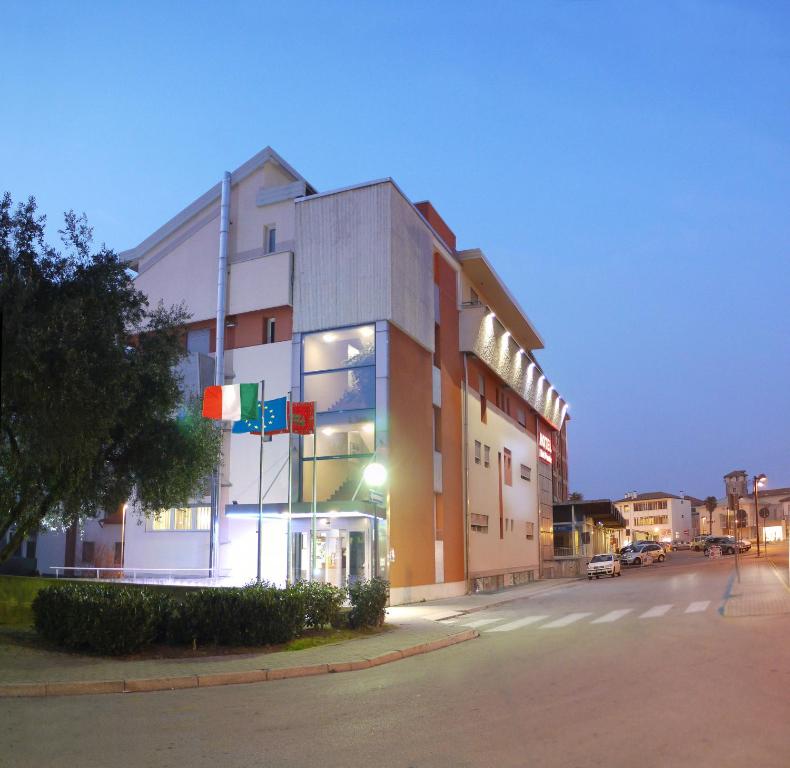 Budova, kde se hotel nachází
