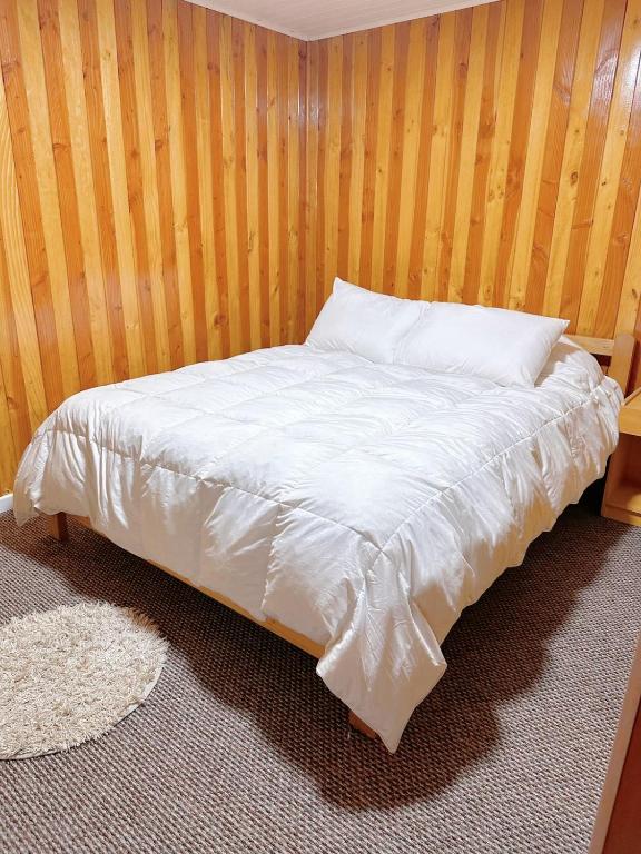 Postel nebo postele na pokoji v ubytování Hospedaje Maria