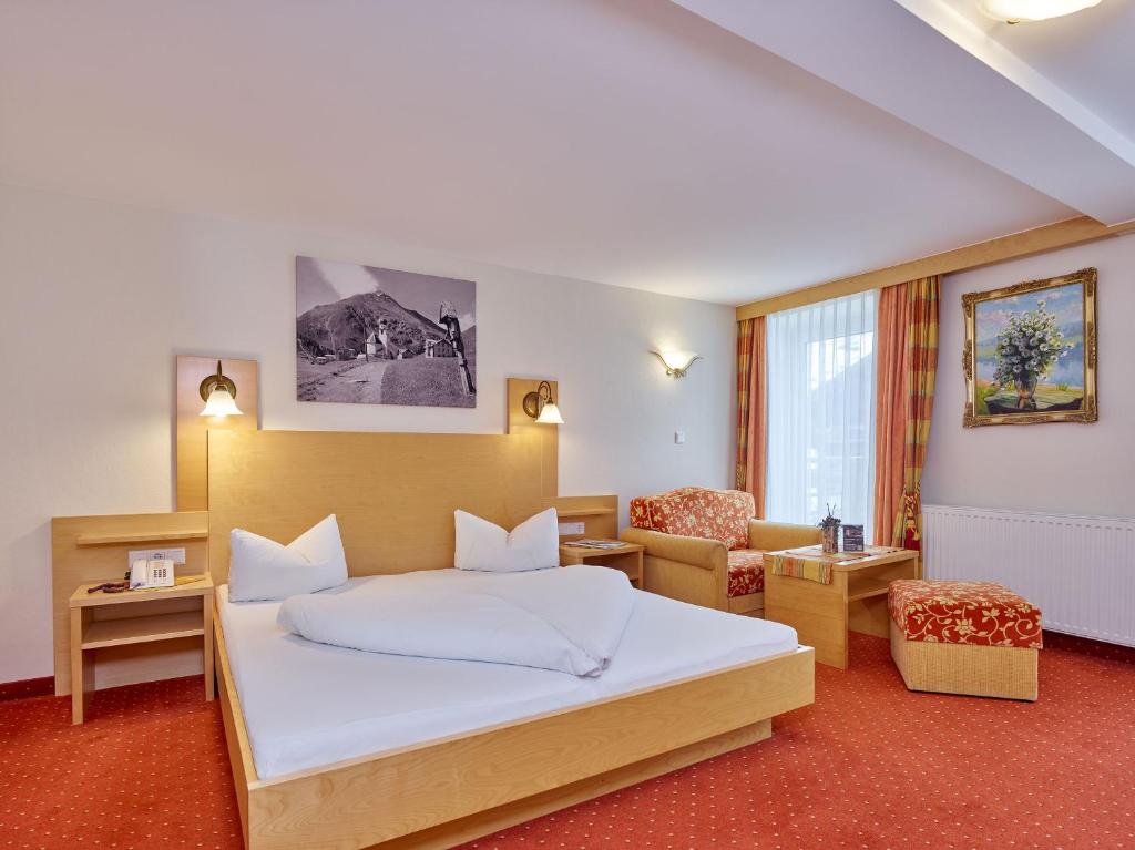 Postel nebo postele na pokoji v ubytování Hotel Vent