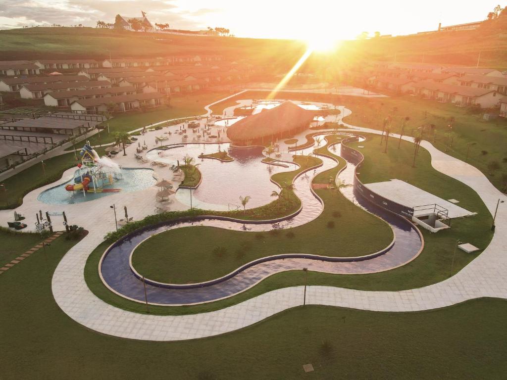 Bazén v ubytování Morro dos Anjos Águas Quentes Hotel Resort OFICIAL nebo v jeho okolí