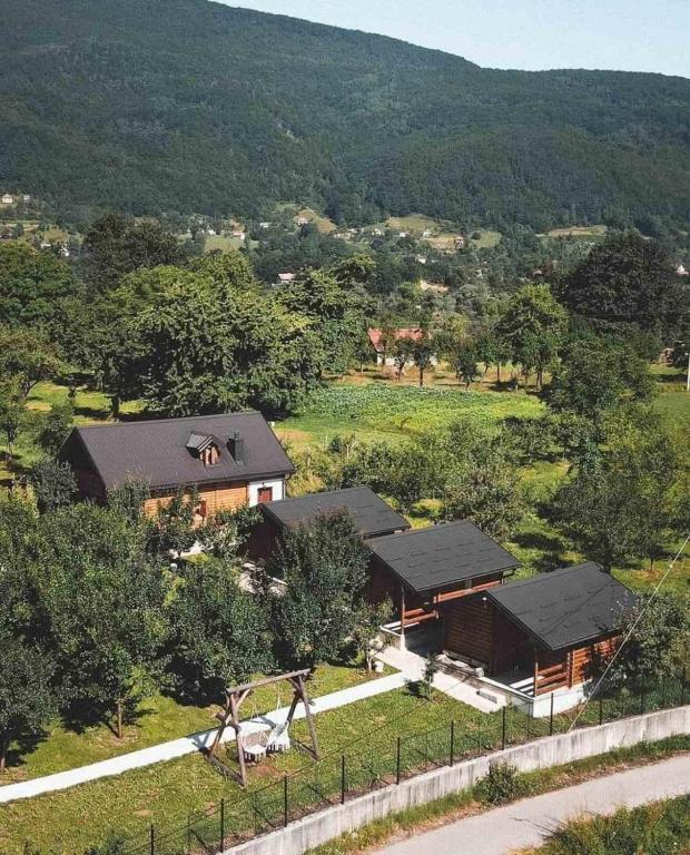 Holiday cottages with pool - One-Bedroom House