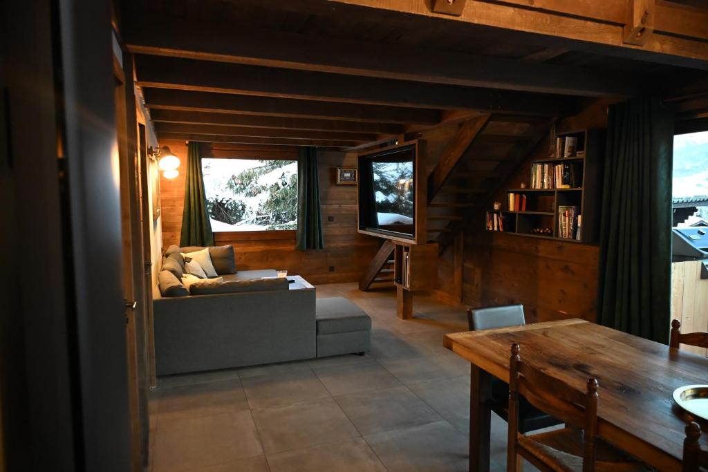 Posedenie v ubytovaní Chalet Montana