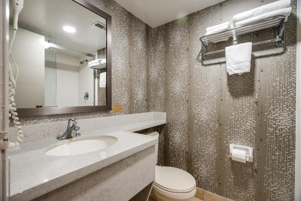 Koupelna v ubytování Monte Carlo Inn Toronto West Suites