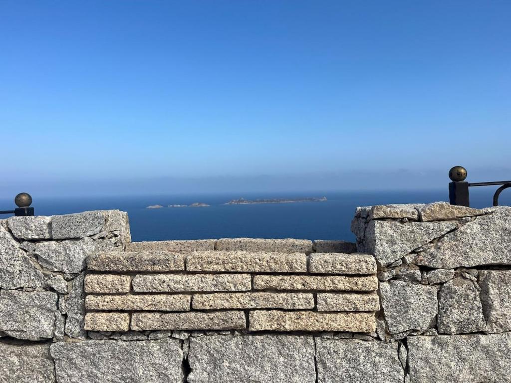海景或在度假屋看到的海景