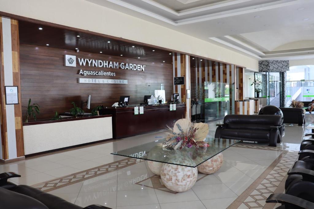 Vstupní hala nebo recepce v ubytování Wyndham Garden Aguascalientes Hotel & Casino