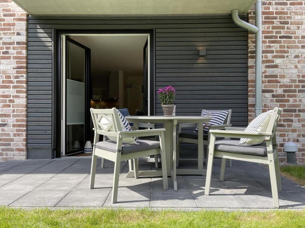 Patio nebo venkovní prostory v ubytování Kellenhusen Tor 18 - MEERESBRISE