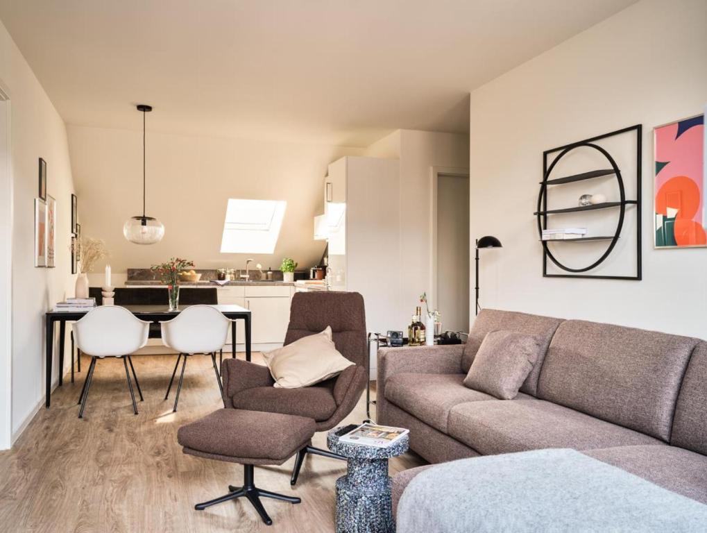 Posezení v ubytování LUCIES PLACE Kellenhusen