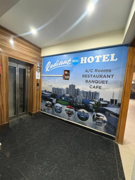 Certifikát, hodnocení, plakát nebo jiný dokument vystavený v ubytování Radiant Blu Hotel