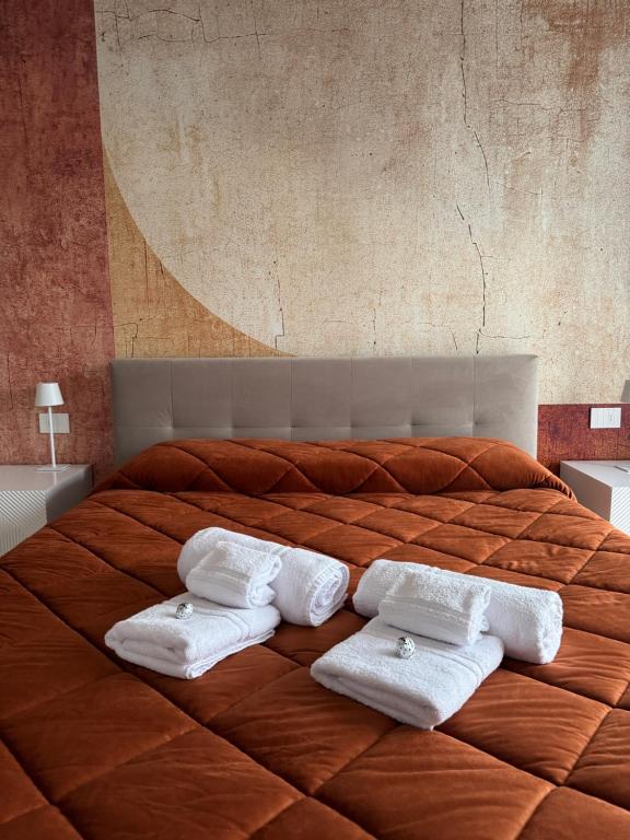 Postel nebo postele na pokoji v ubytování LuxeDesign Apartment