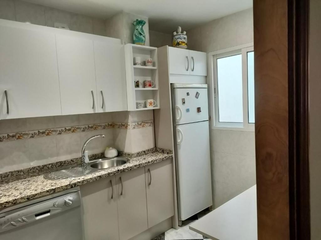 Kuchyň nebo kuchyňský kout v ubytování Casa de Ana Rosa