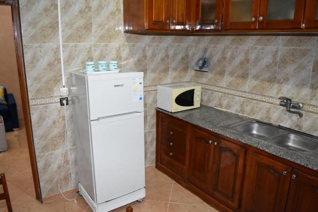 Kuchyň nebo kuchyňský kout v ubytování Maison Taha