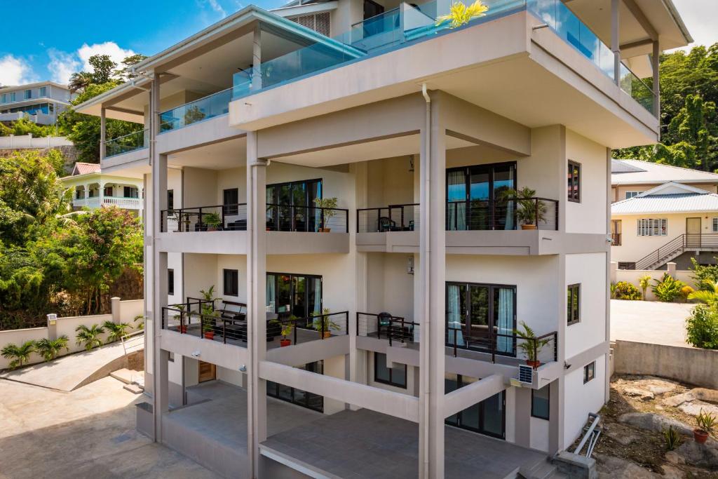 Balkón nebo terasa v ubytování Aran Apartments