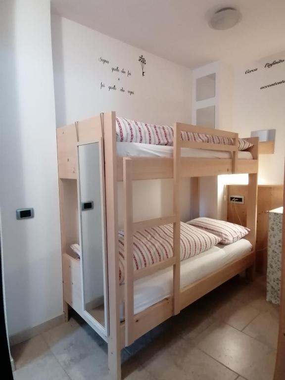 Postel nebo postele na pokoji v ubytování L'inizio...