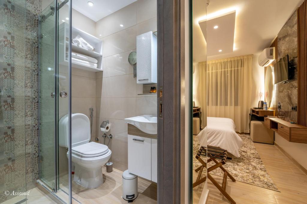 Koupelna v ubytování Luxury Chaouen