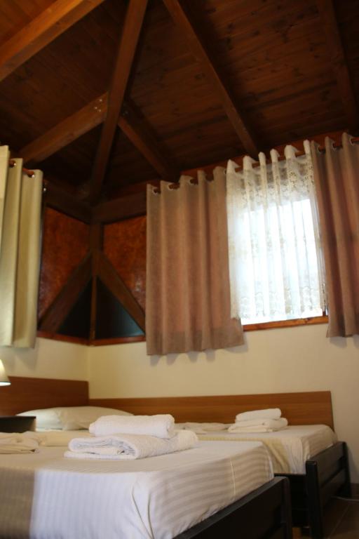 Postel nebo postele na pokoji v ubytování 2 Kitarat BB
