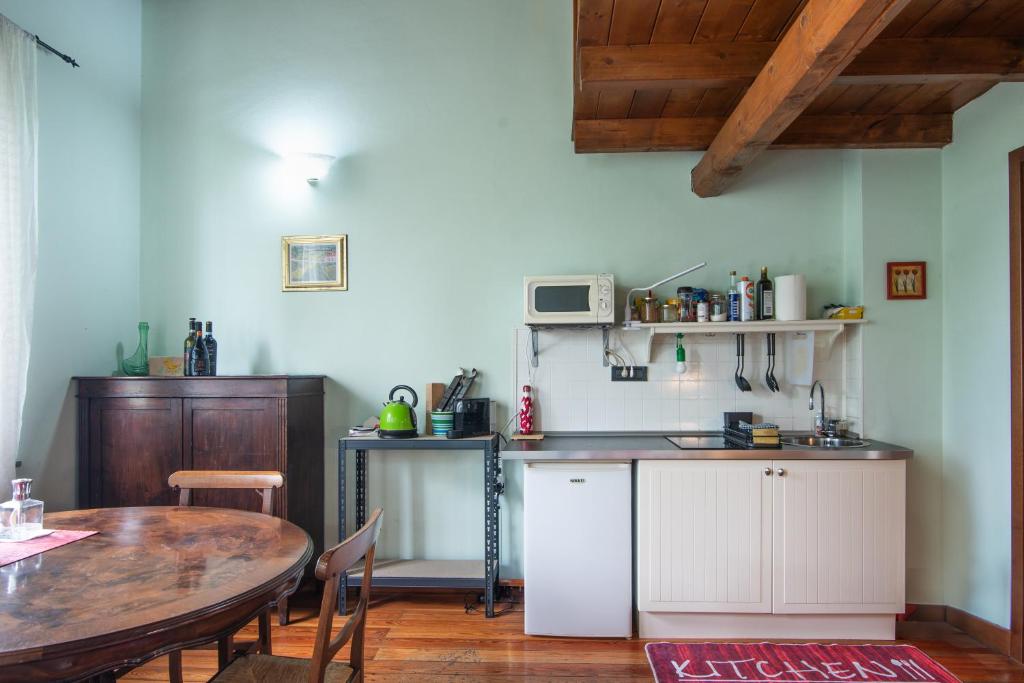 Kuchyňa alebo kuchynka v ubytovaní Country House Cascina Orto