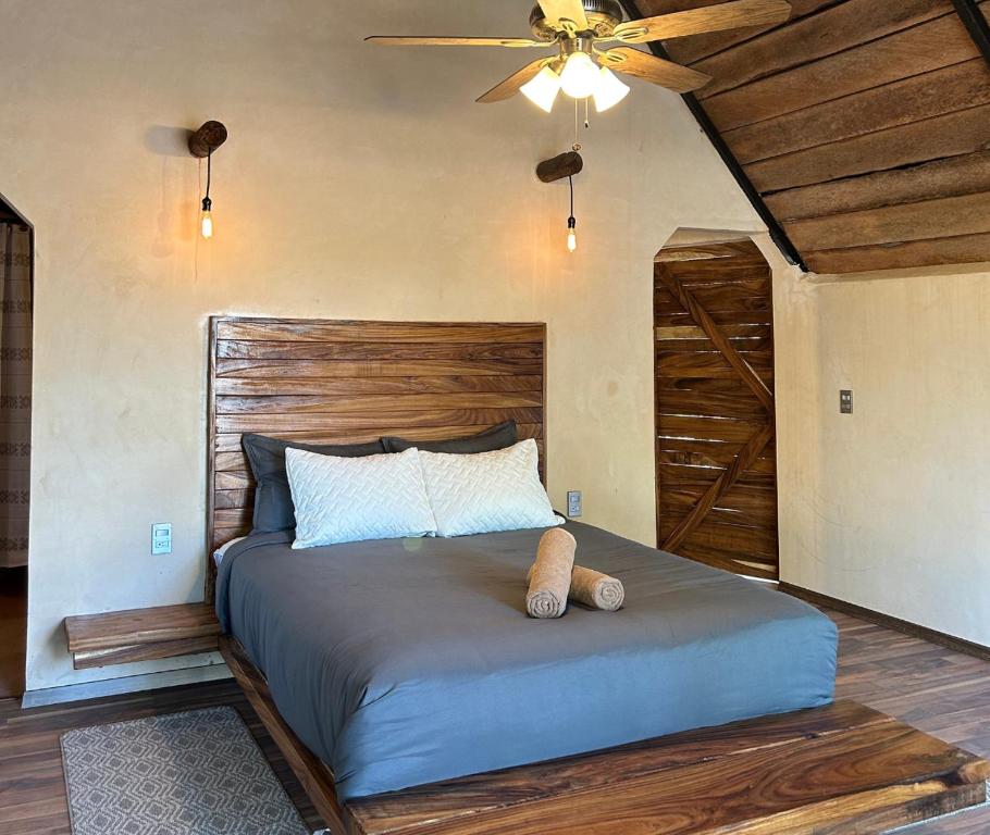 Postel nebo postele na pokoji v ubytování Taanah Glamping