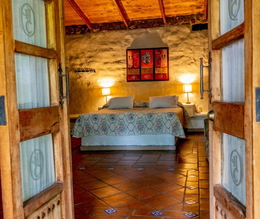 Postel nebo postele na pokoji v ubytování Taanah Glamping