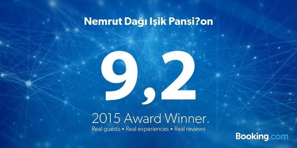 Nemrut Dağı Işik Pansi̇on tanúsítványa, márkajelzése vagy díja