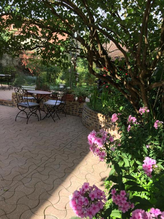 Zahrada ubytování B&B les Agapanthes