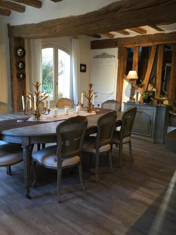 Posezení v ubytování B&B les Agapanthes