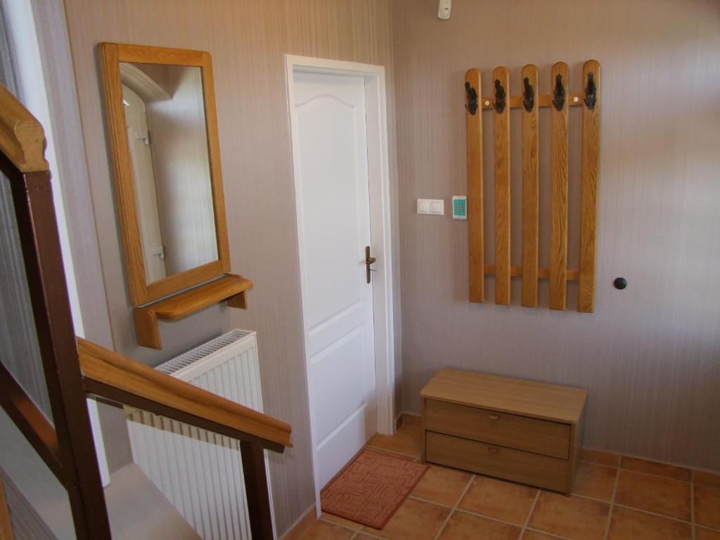 Koupelna v ubytování Rajna Apartmanház
