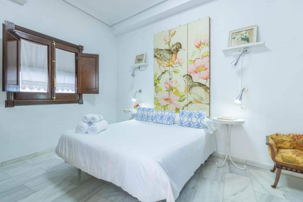 Postel nebo postele na pokoji v ubytování Hostel Mayflowers