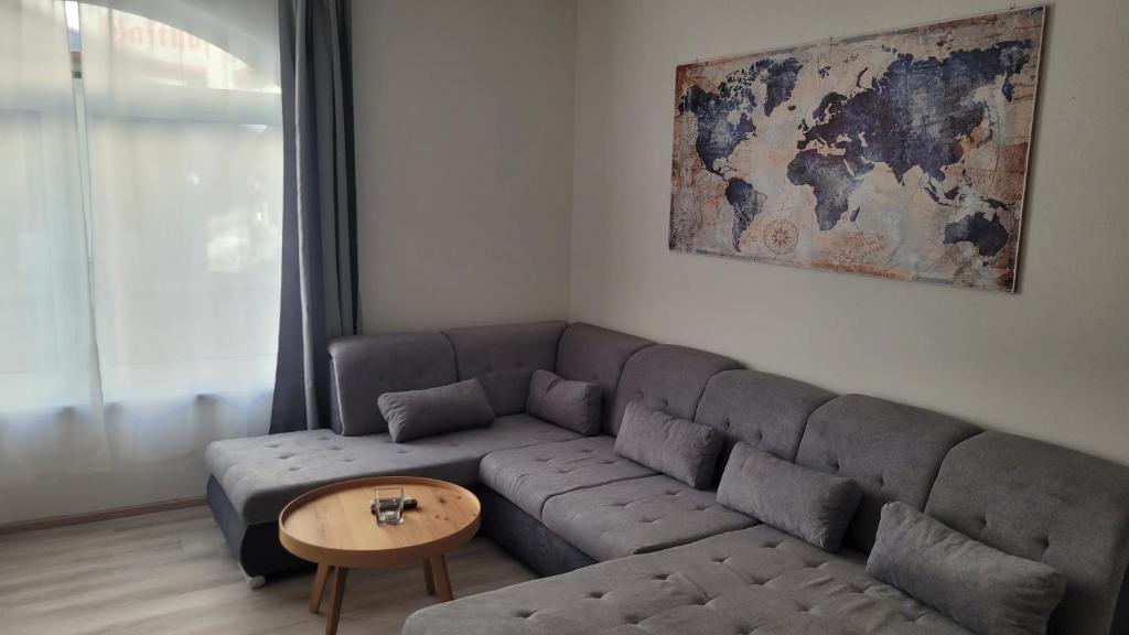 Posezení v ubytování Franzis Appartments Franz