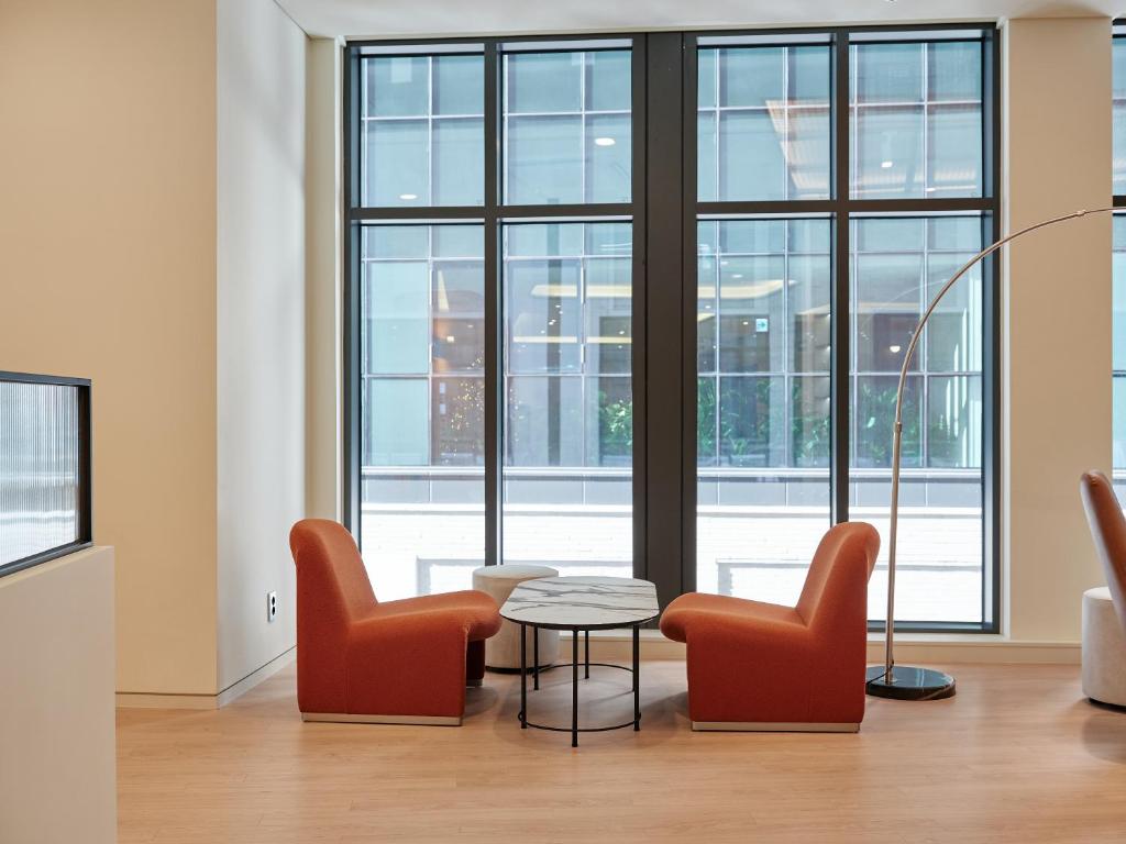 Posezení v ubytování Hotel The Botanik Sewoon Myeongdong