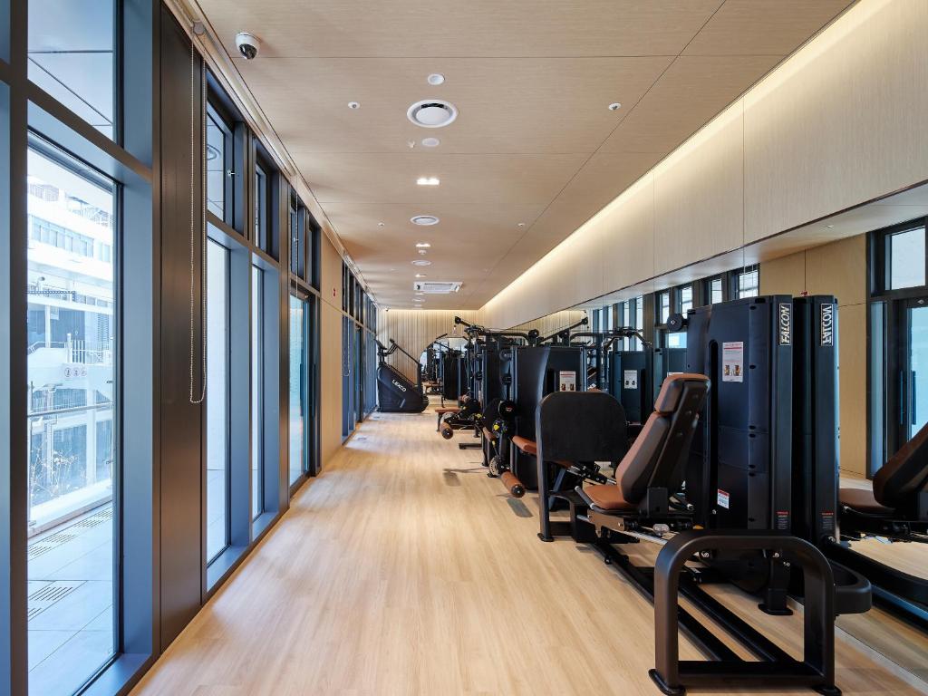 Fitness centrum a/nebo fitness zařízení v ubytování Hotel The Botanik Sewoon Myeongdong