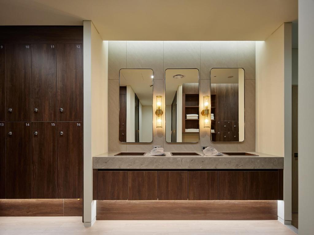 Koupelna v ubytování Hotel The Botanik Sewoon Myeongdong
