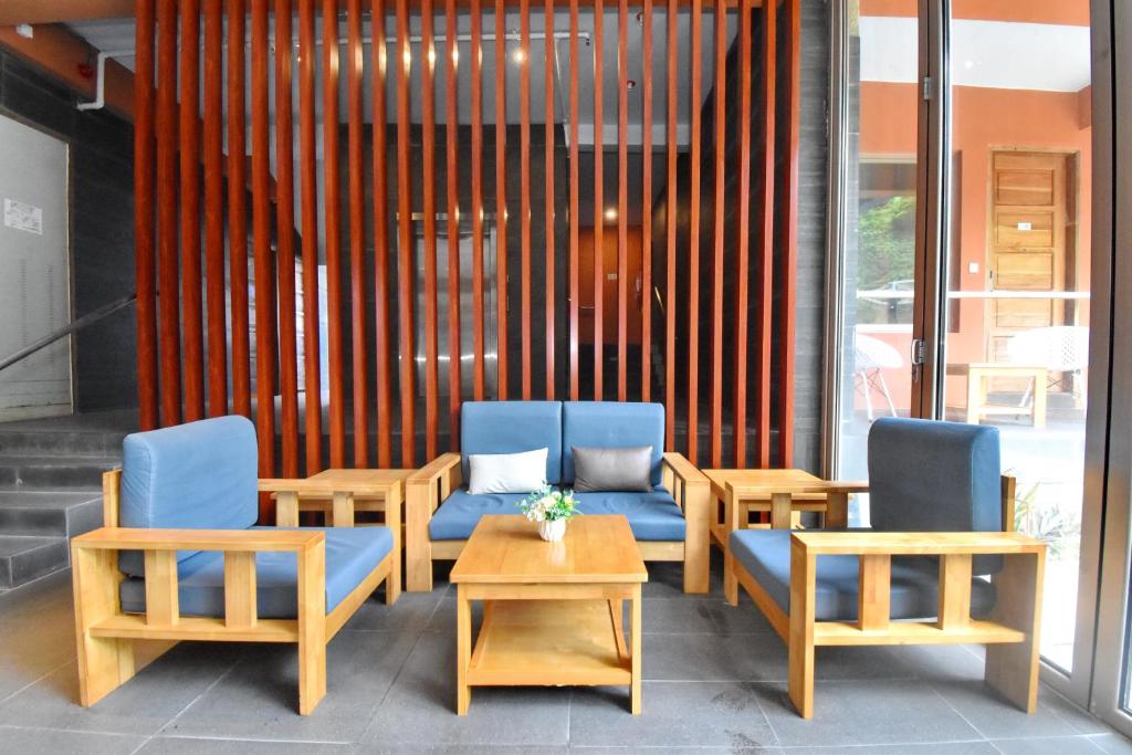 Posezení v ubytování OSEIDON HOTEL BORACAY