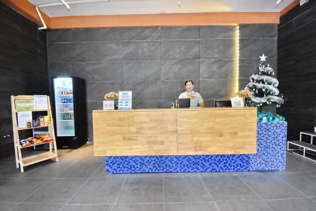 Vstupní hala nebo recepce v ubytování OSEIDON HOTEL BORACAY