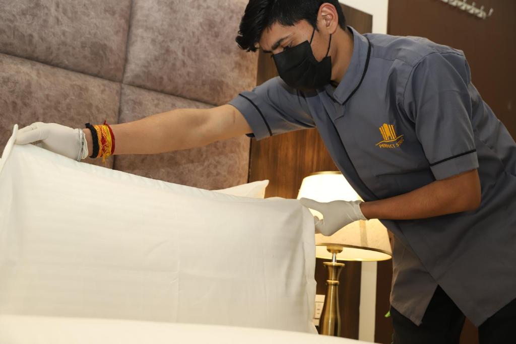 Hosté ubytování Perfectstayz Dhruv Nanda near Haridwar Railway Station