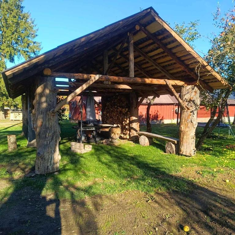Zahrada ubytování Kuberi guesthouse