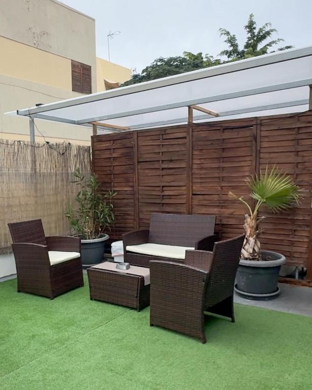 Posezení v ubytování Tenerife Experience Hostel