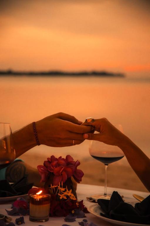 Nápoje v ubytování Hakuna Matata Resort Gili Air